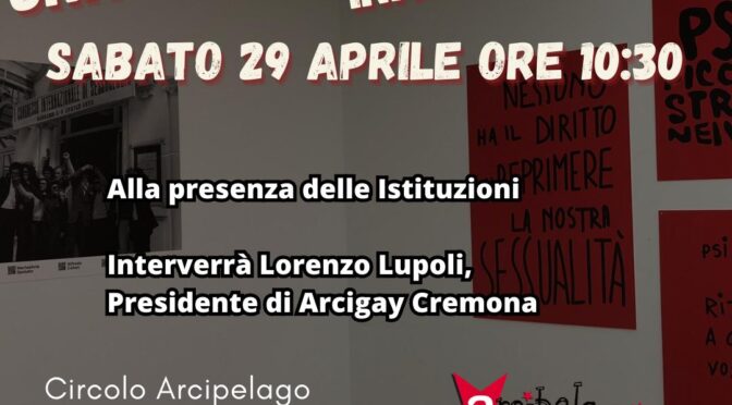 “Una Comunità in Mostra” a Cremona